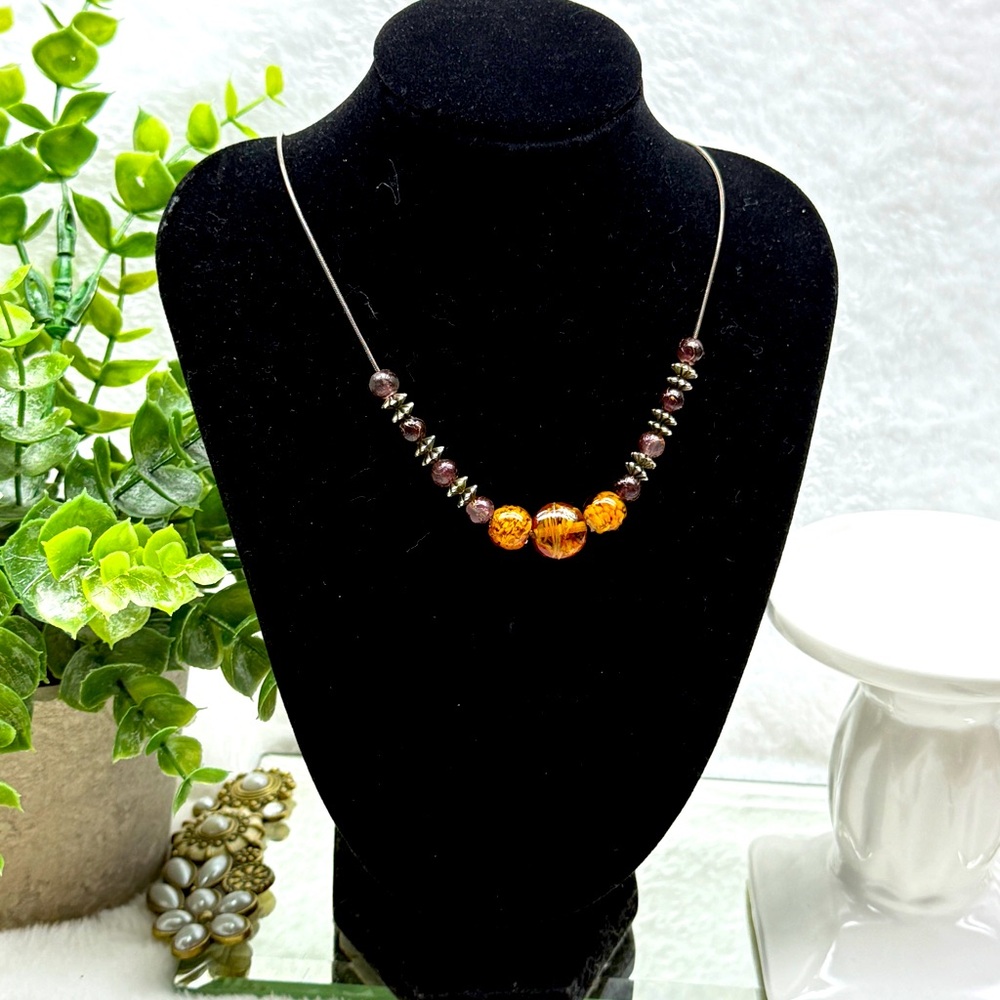 Bohemian Mariam Jasper Stone Beaded Necklace
